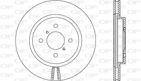 OPEN PARTS Jarrulevy BDA2661.20